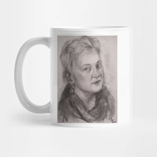 Portrait of an artist Mila Arbuzova Mug